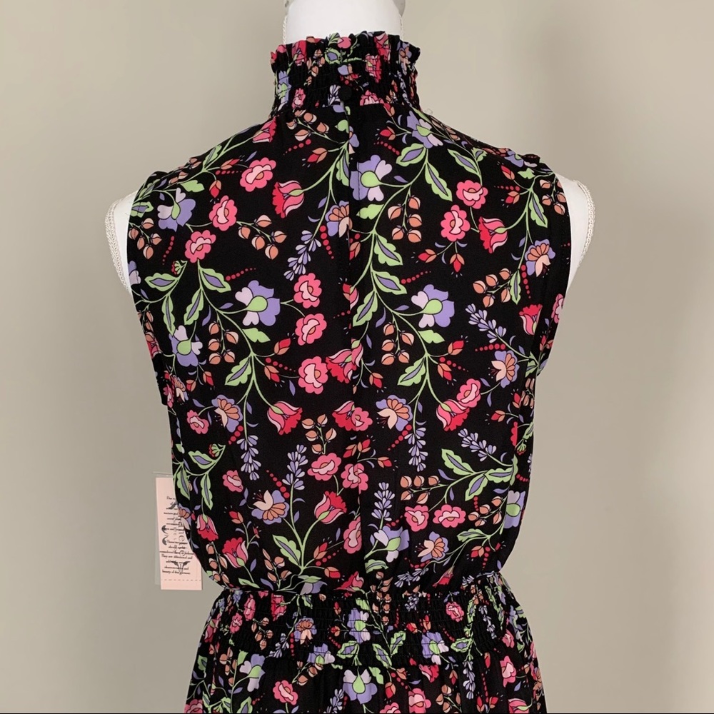 Nanette Lepore Floral Smocked Blouson Dress - Picture 6 of 12